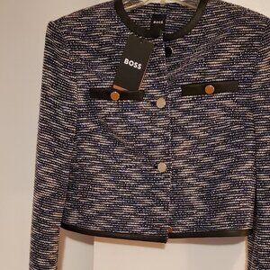 BOSS women's cropped jacket